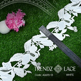 China Milky: A0670-13 - 20 YDS | Trendz Lace